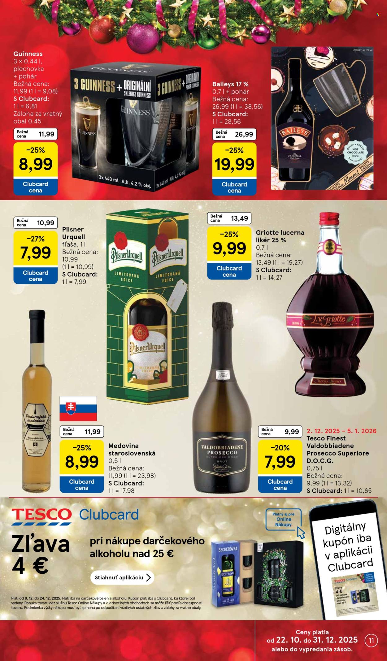 Leták TESCO supermarket - 17.12.2025 - 24.12.2025. Strana 11