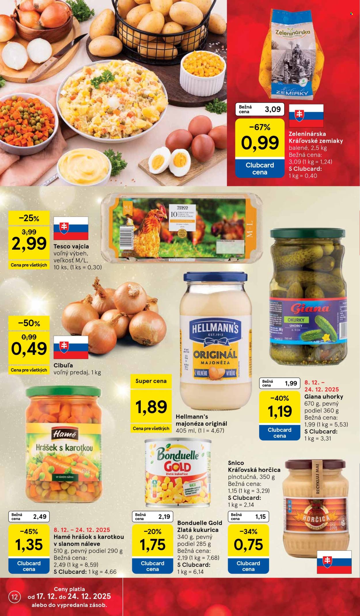 Leták TESCO supermarket - 17.12.2025 - 24.12.2025. Strana 12