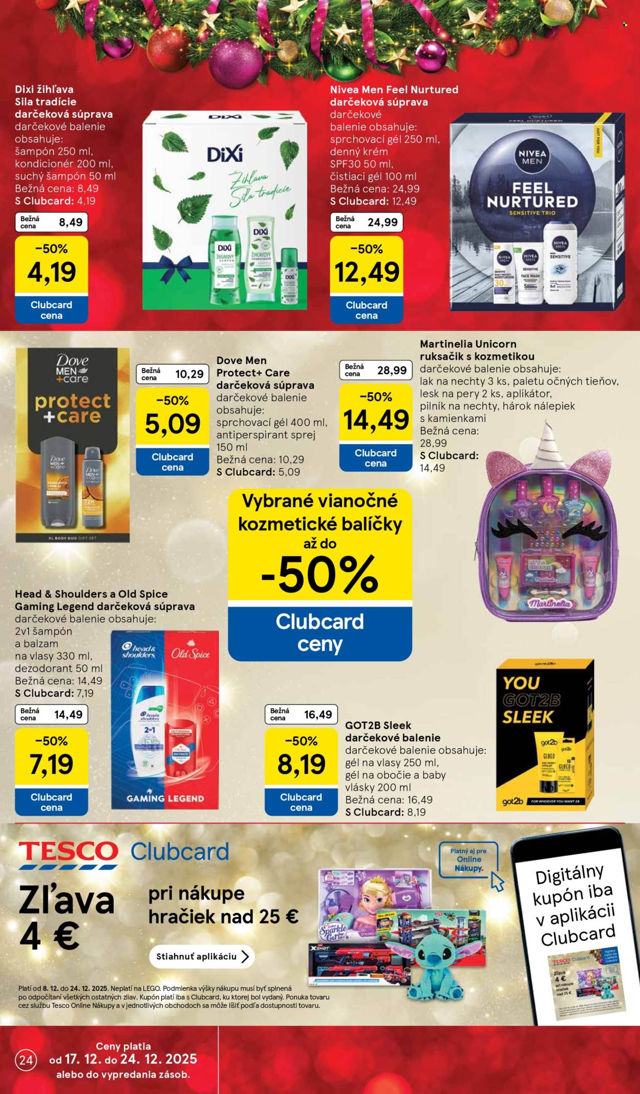 Leták TESCO supermarket - 17.12.2025 - 24.12.2025. Strana 24