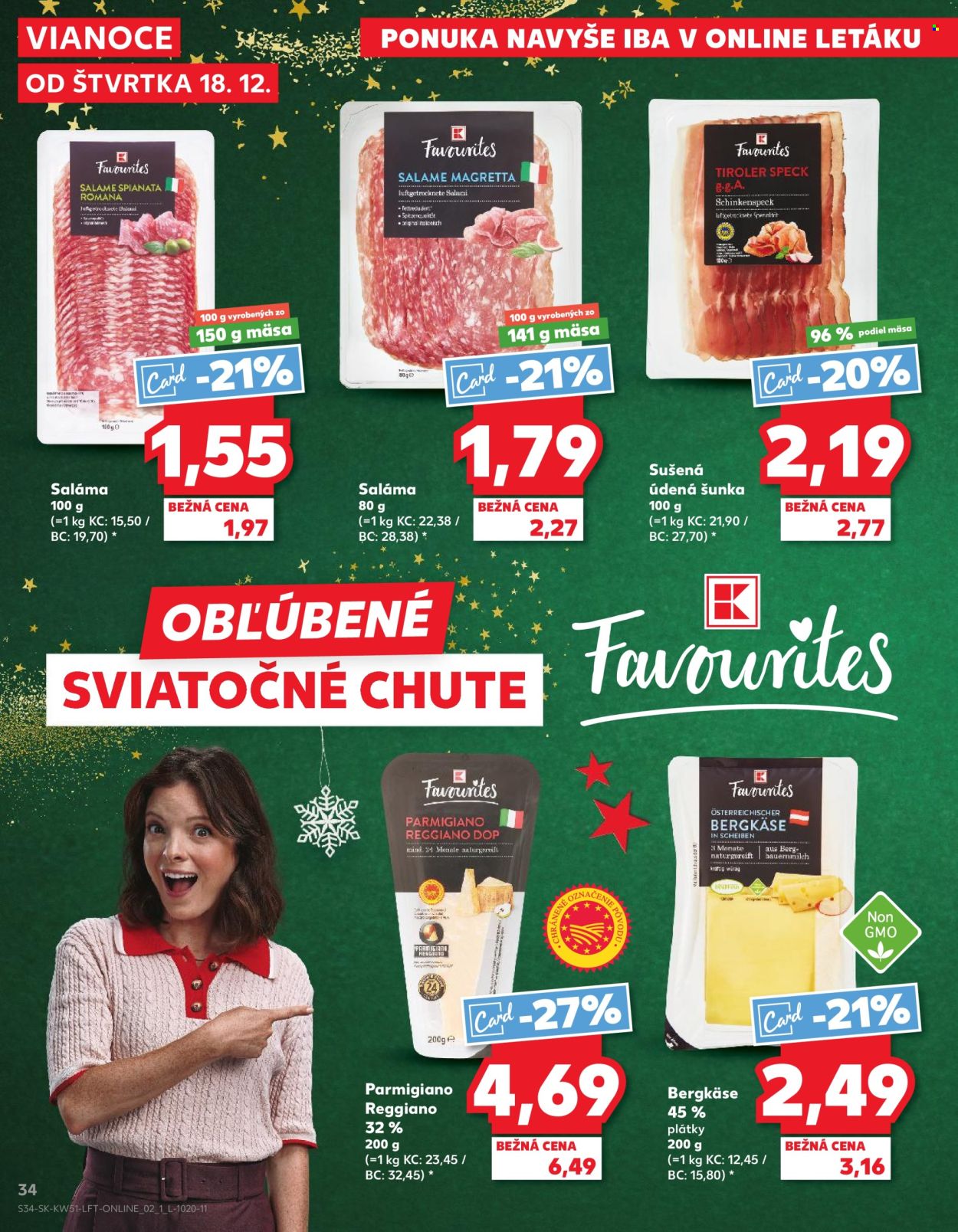 Leták Kaufland - 18.12.2025 - 24.12.2025. Strana 34