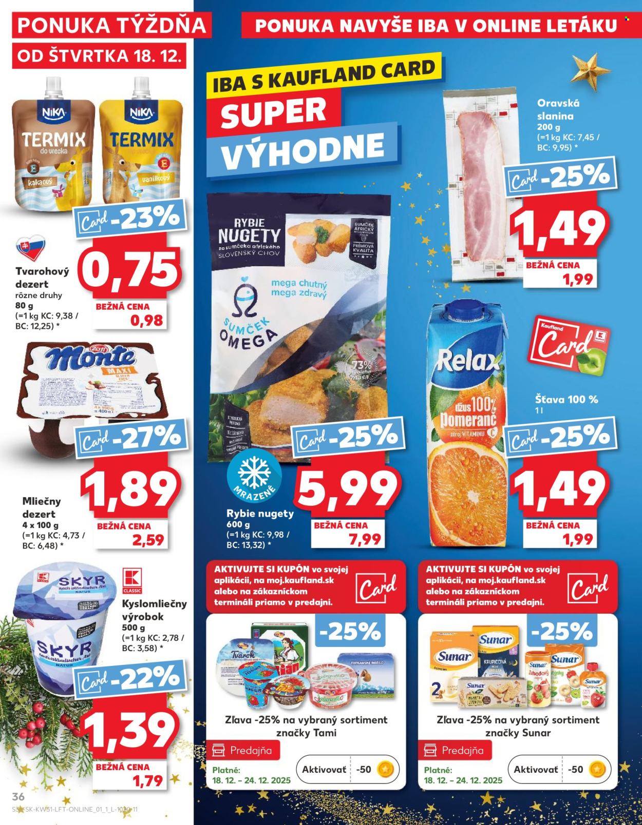 Leták Kaufland - 18.12.2025 - 24.12.2025. Strana 36