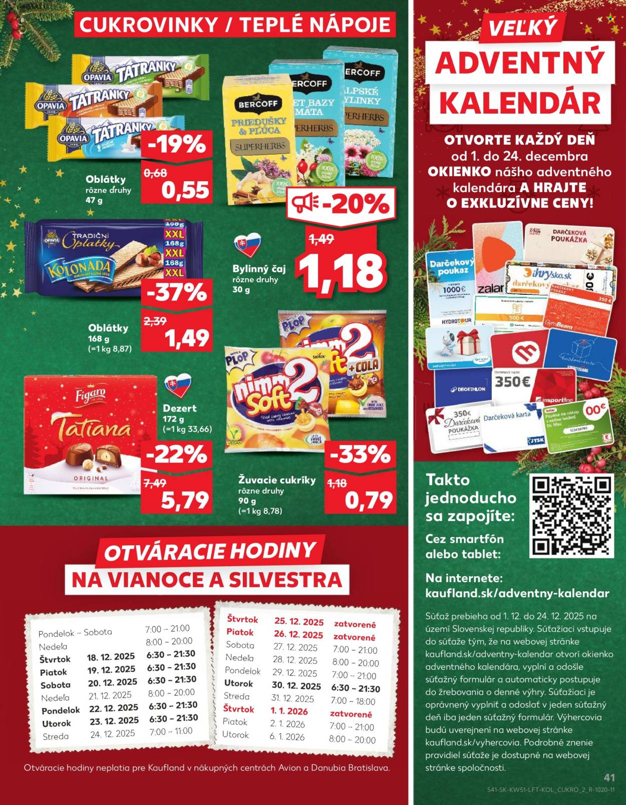 Leták Kaufland - 18.12.2025 - 24.12.2025. Strana 41