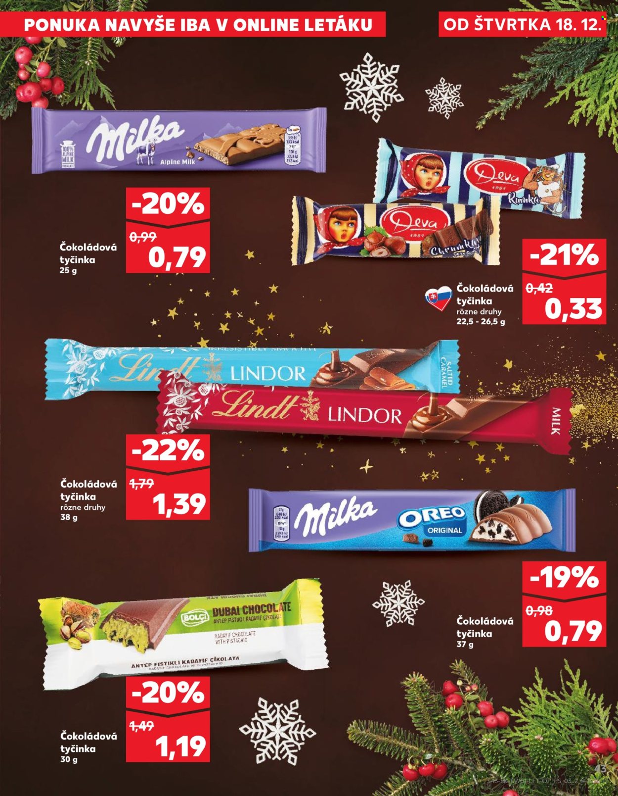 Leták Kaufland - 18.12.2025 - 24.12.2025. Strana 43