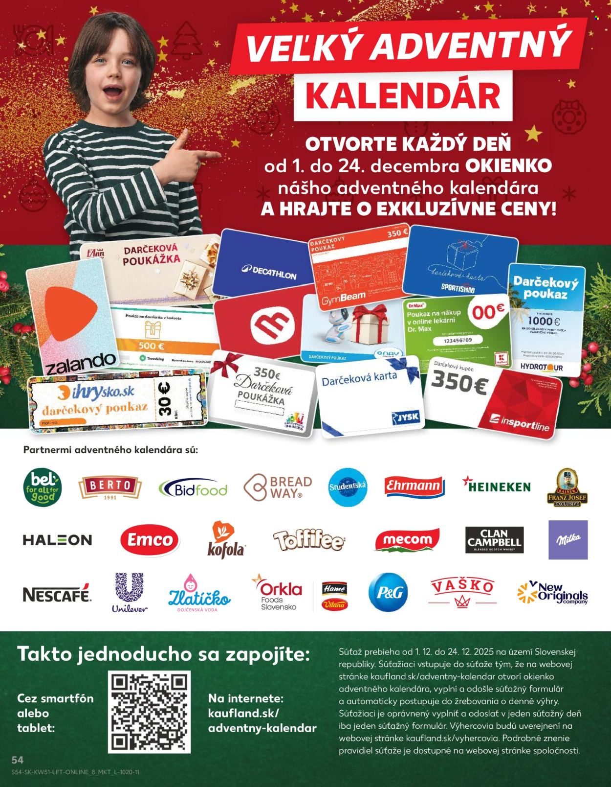 Leták Kaufland - 18.12.2025 - 24.12.2025. Strana 54