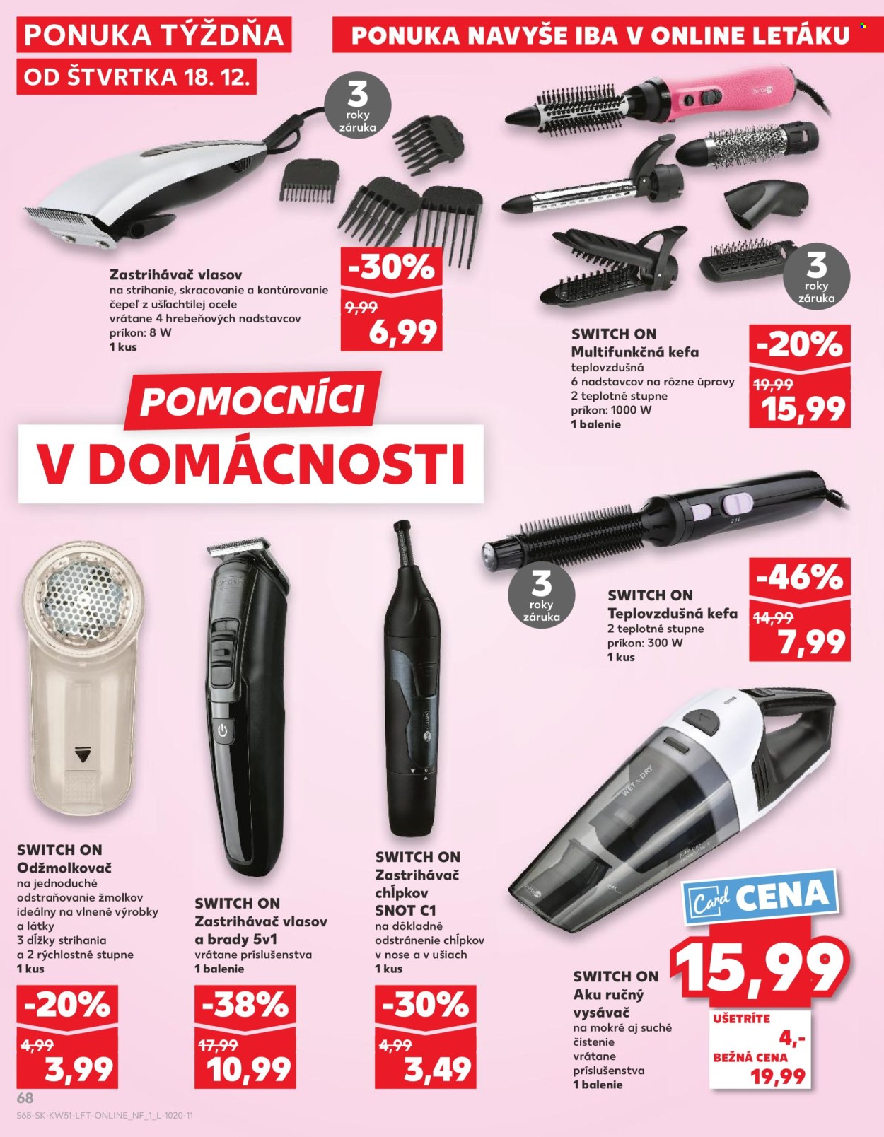 Leták Kaufland - 18.12.2025 - 24.12.2025. Strana 68