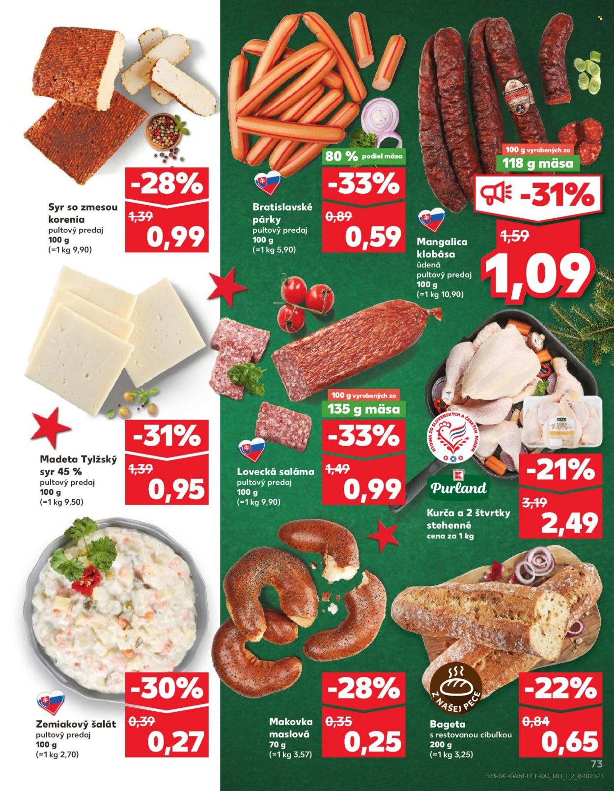 Leták Kaufland - 18.12.2025 - 24.12.2025. Strana 73