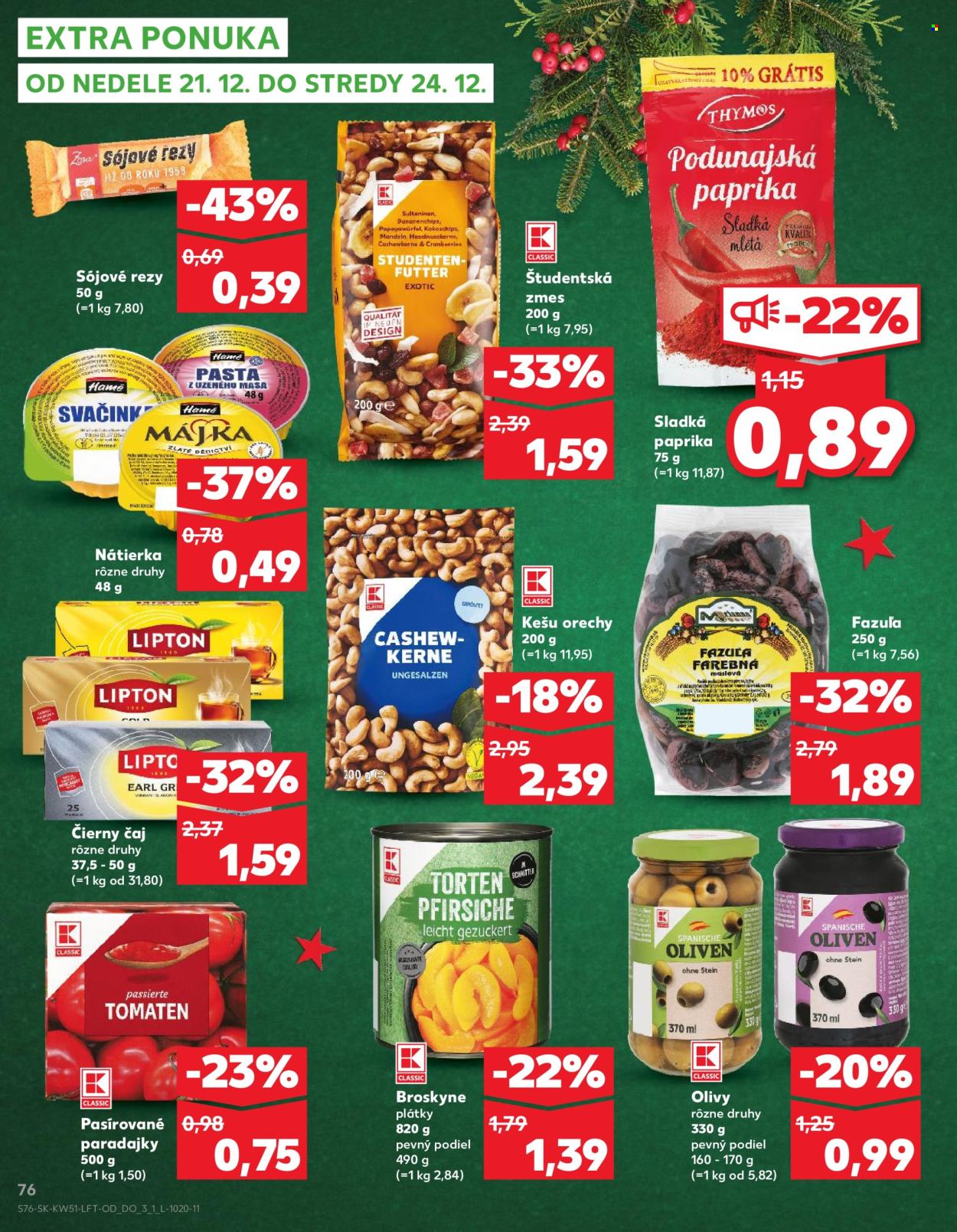 Leták Kaufland - 18.12.2025 - 24.12.2025. Strana 76