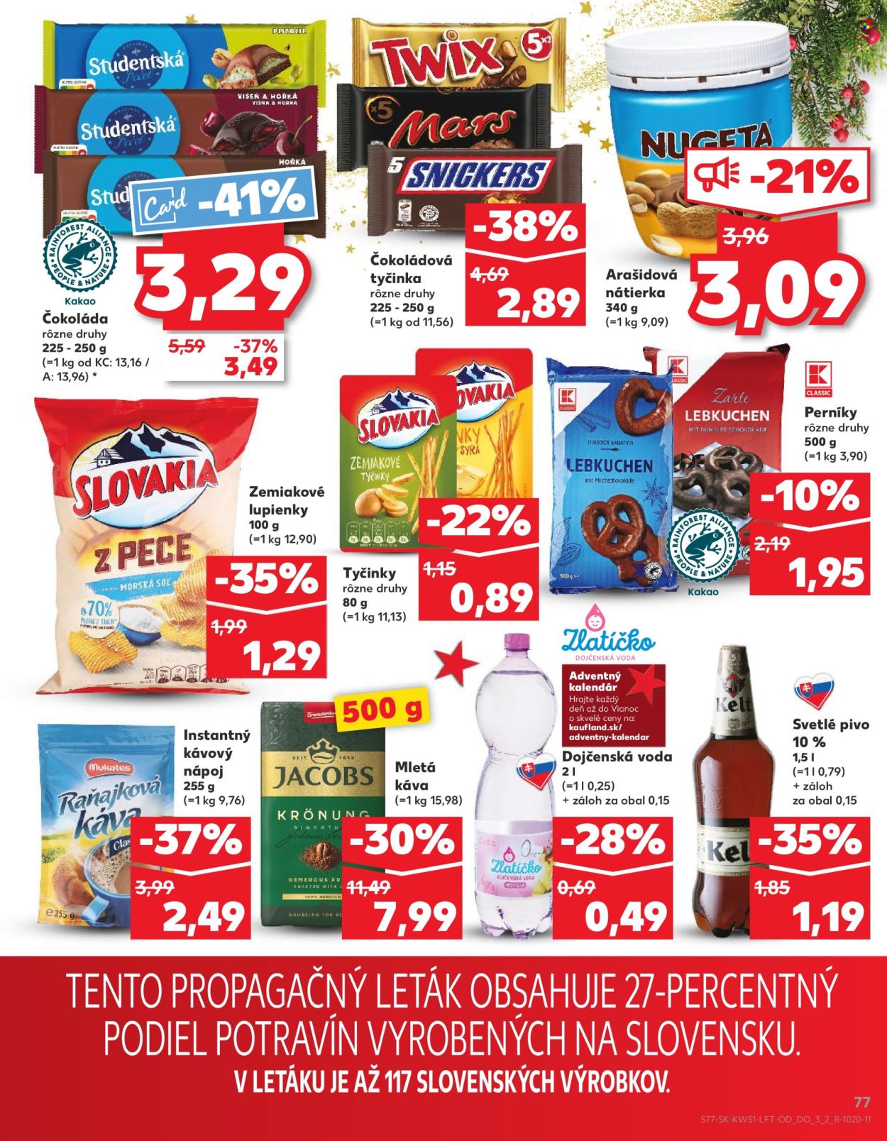 Leták Kaufland - 18.12.2025 - 24.12.2025. Strana 77