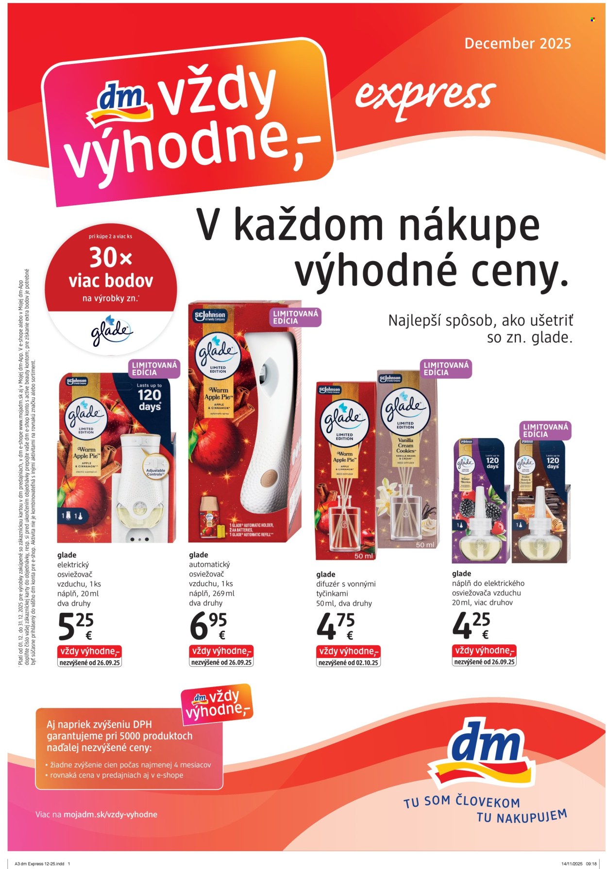 Leták dm drogerie - 1.12.2025 - 31.12.2025. Strana 1