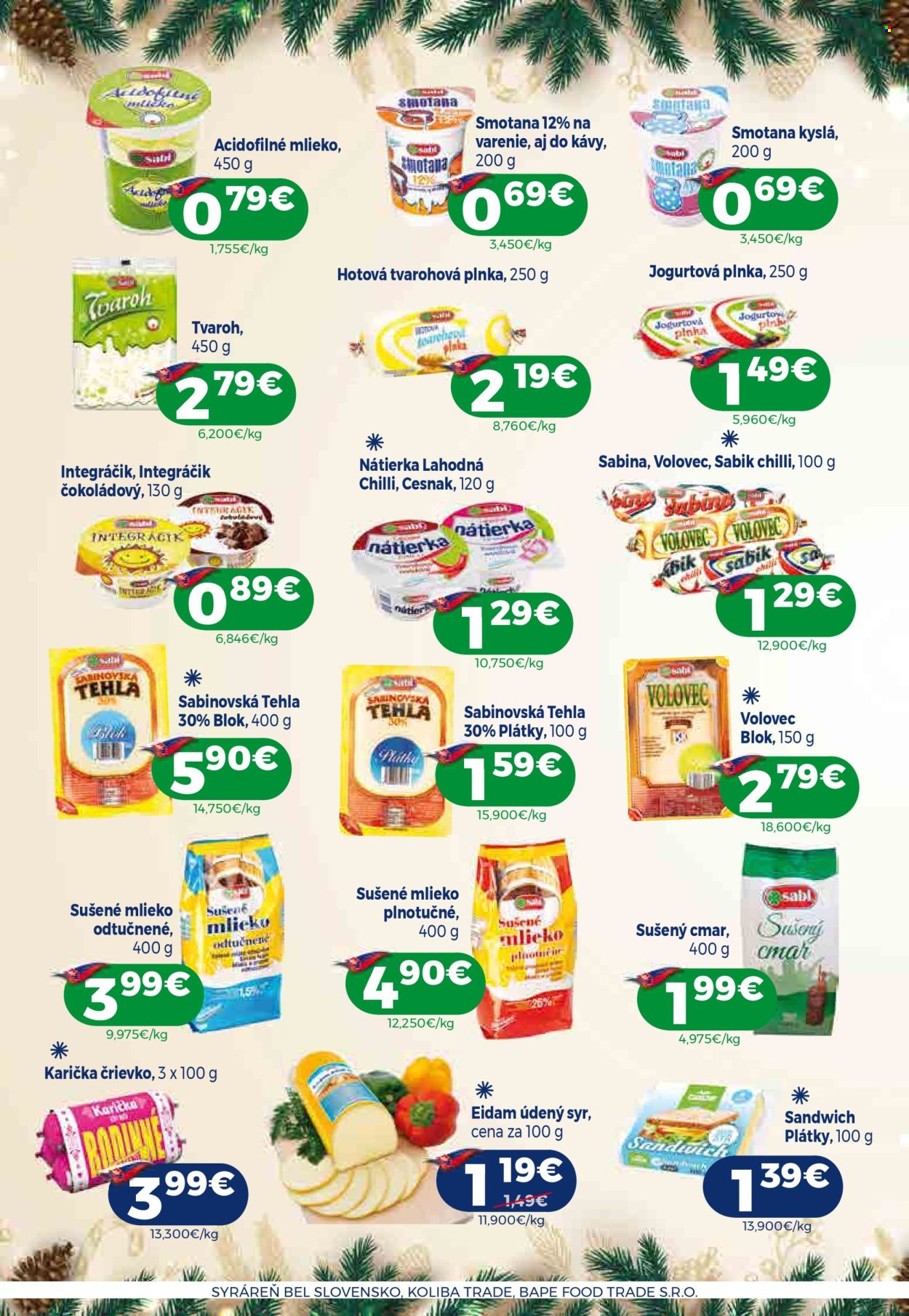 Leták Milk AGRO - 17.12.2025 - 31.12.2025. Strana 4