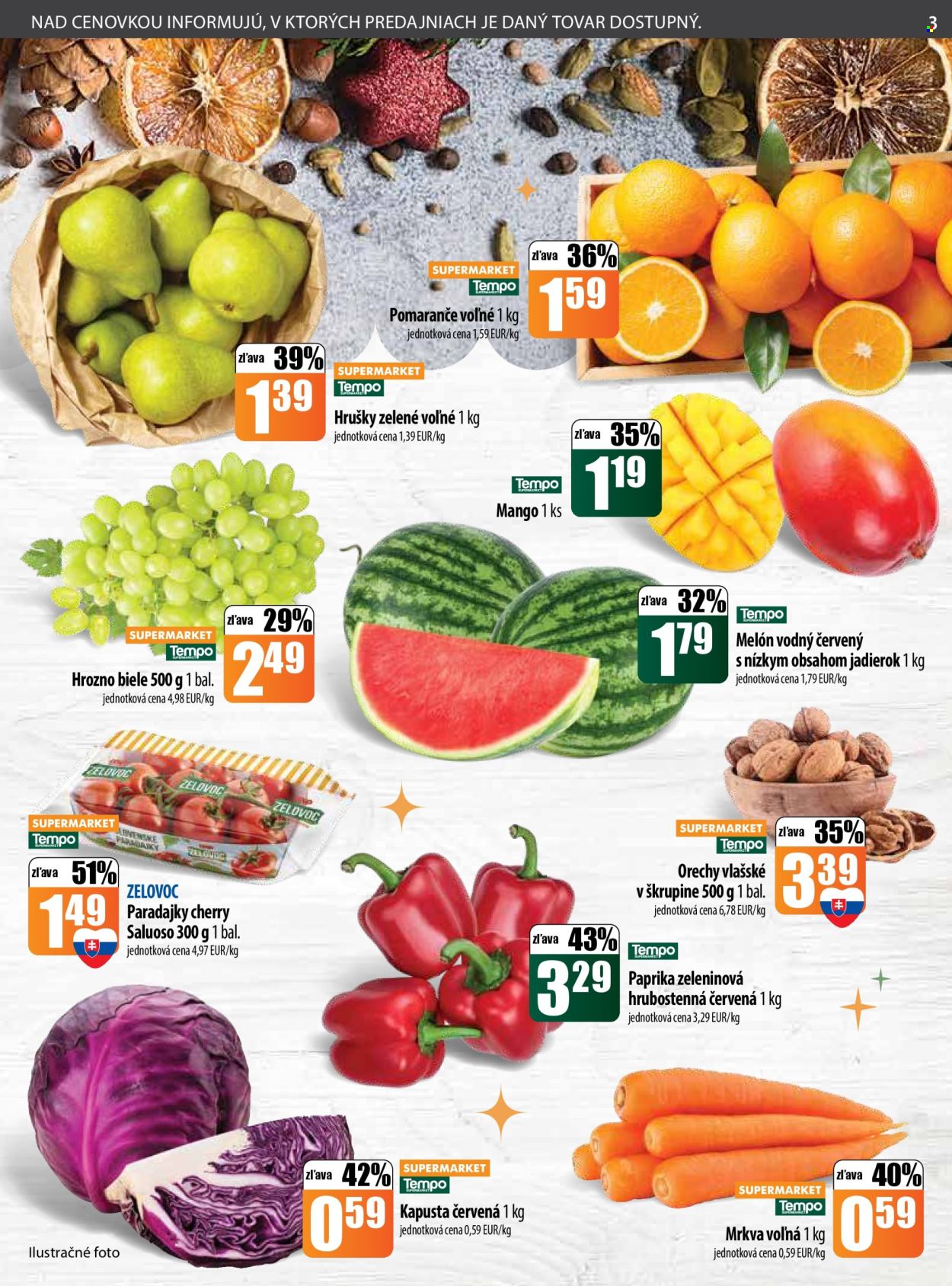Leták COOP Jednota - 18.12.2025 - 24.12.2025. Strana 3