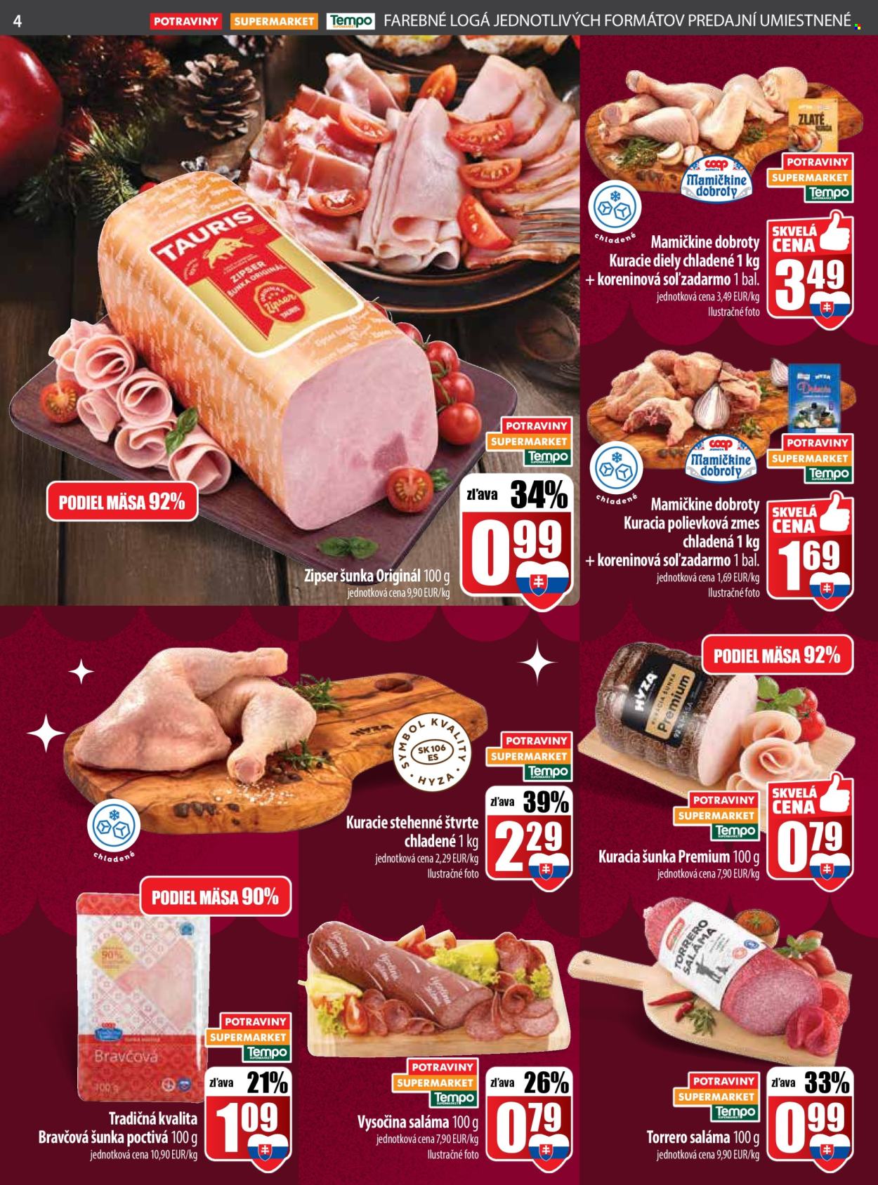 Leták COOP Jednota - 18.12.2025 - 24.12.2025. Strana 4