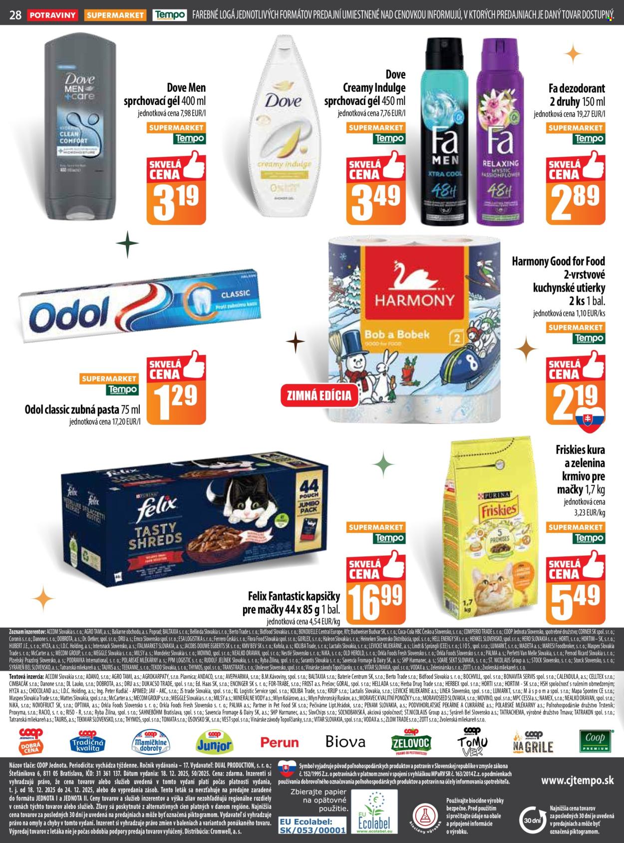 Leták COOP Jednota - 18.12.2025 - 24.12.2025. Strana 28