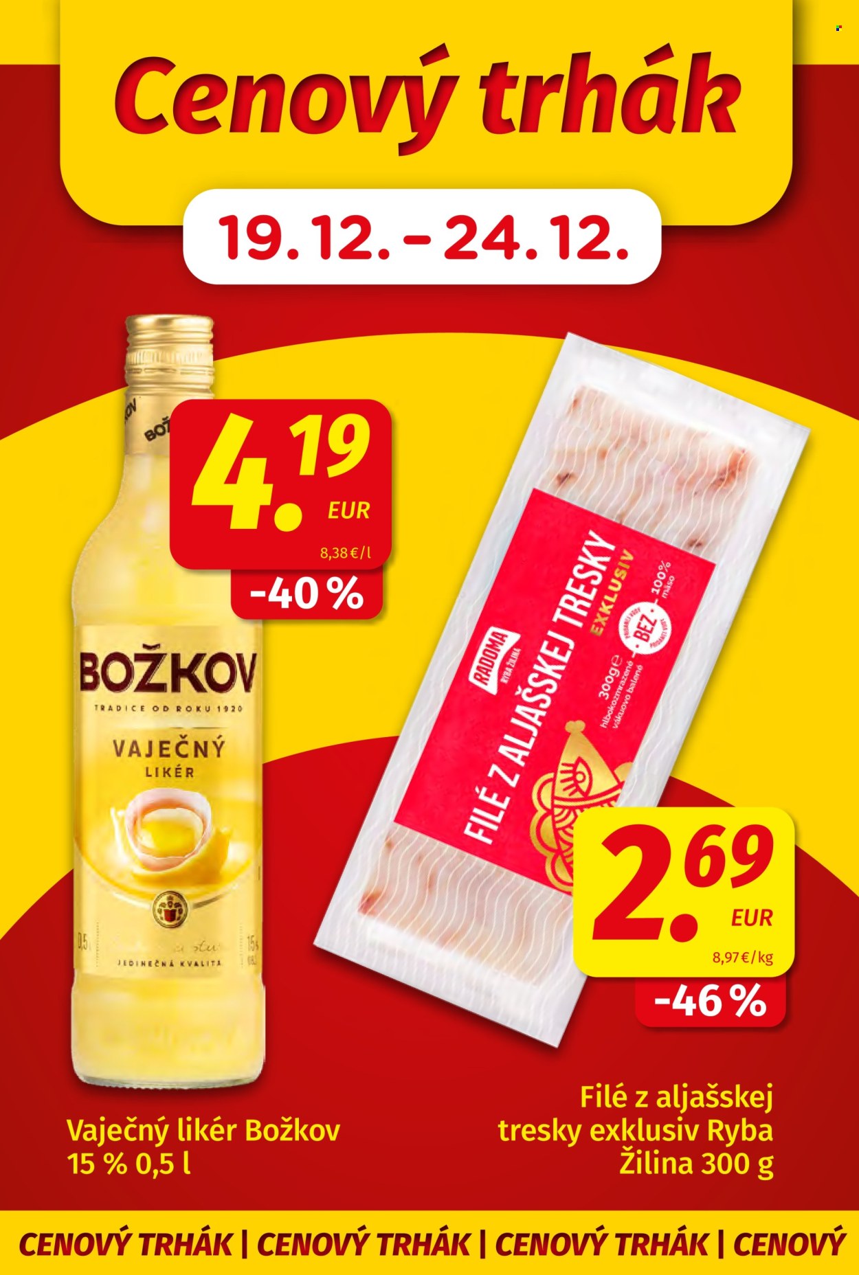 Leták Potraviny KORUNA - 19.12.2025 - 31.12.2025. Strana 2