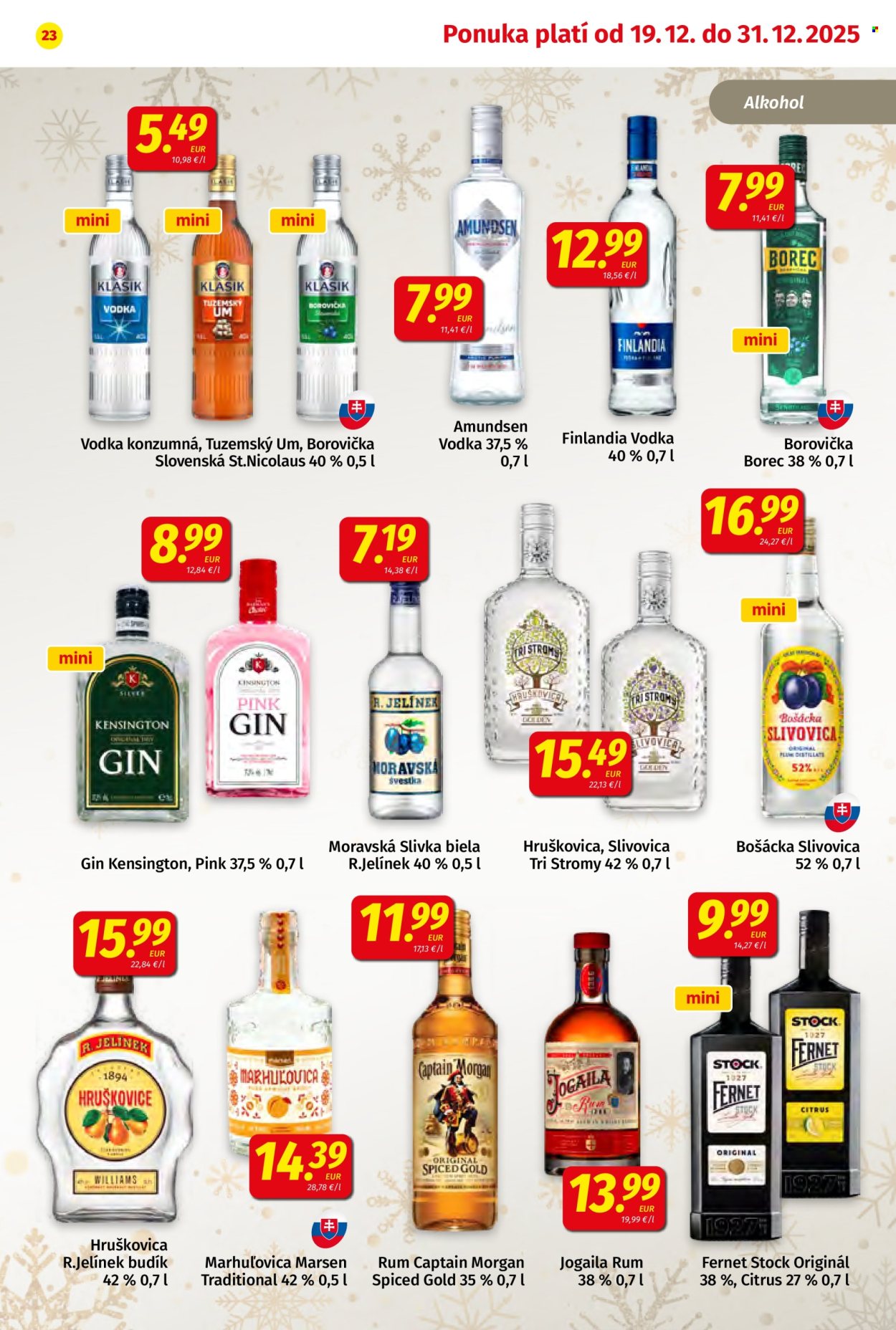 Leták Potraviny KORUNA - 19.12.2025 - 31.12.2025. Strana 23
