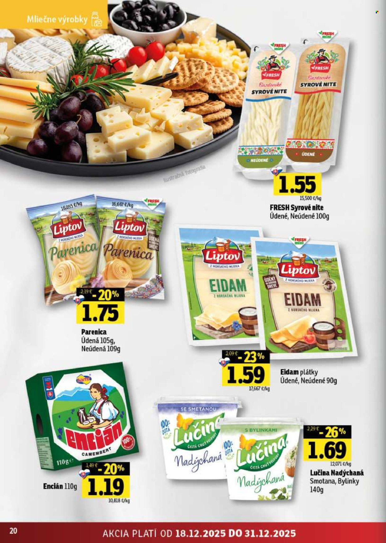 Leták FRESH - 18.12.2025 - 31.12.2025. Strana 18
