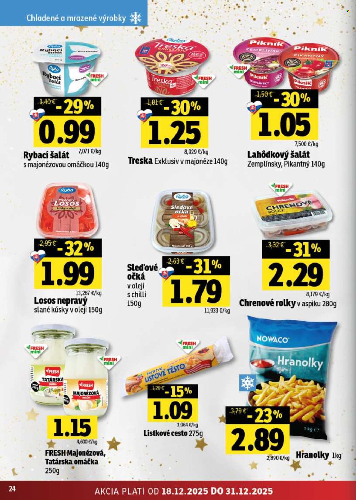 Leták FRESH - 18.12.2025 - 31.12.2025. Strana 22