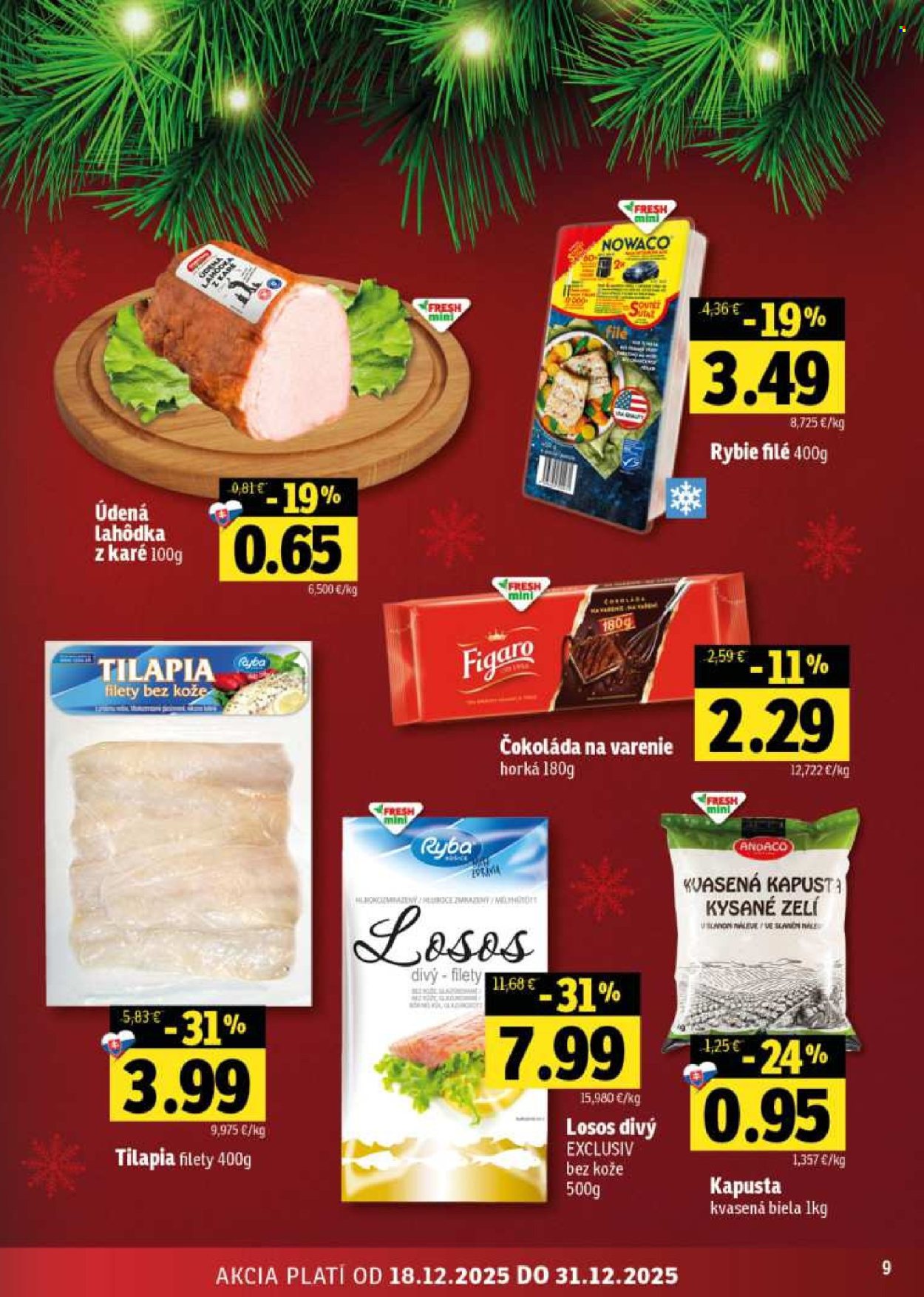 Leták FRESH - 18.12.2025 - 31.12.2025. Strana 9