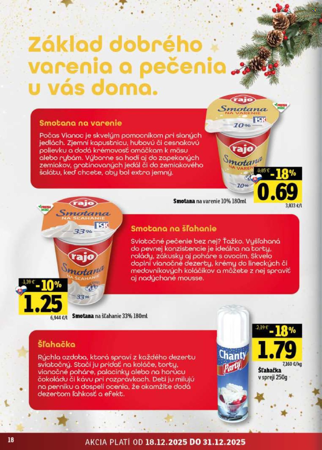 Leták FRESH - 18.12.2025 - 31.12.2025. Strana 18