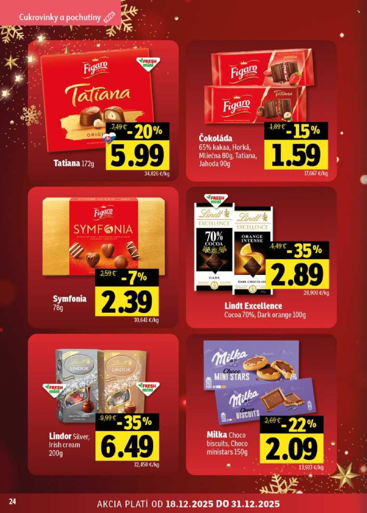 Leták FRESH - 18.12.2025 - 31.12.2025. Strana 24
