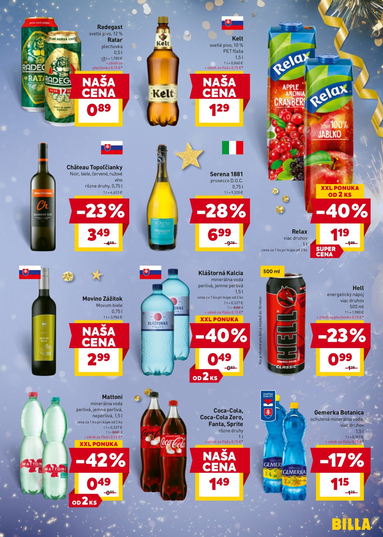 Leták Billa - 27.12.2025 - 31.12.2025. Strana 7