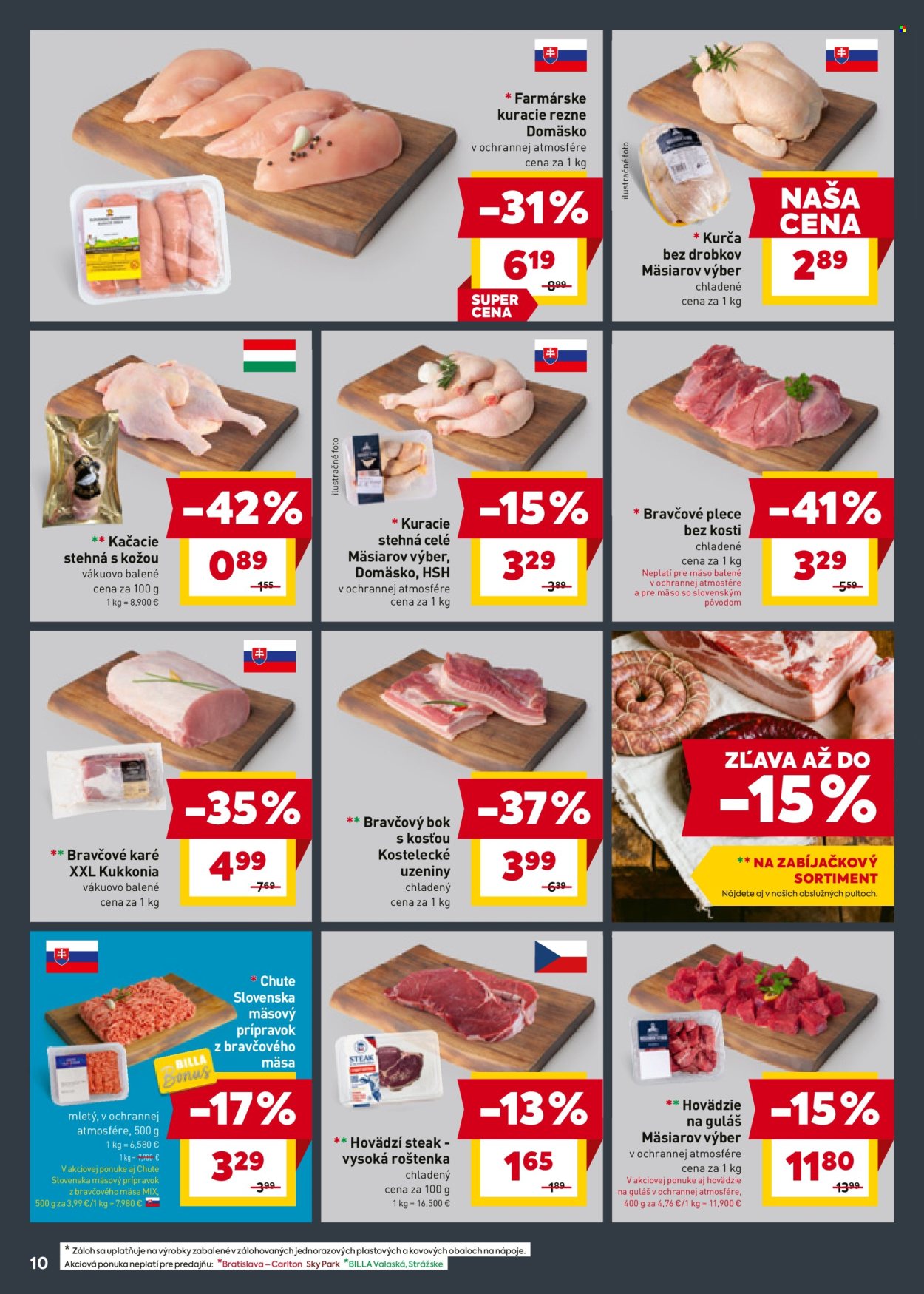 Leták Billa - 27.12.2025 - 31.12.2025. Strana 10