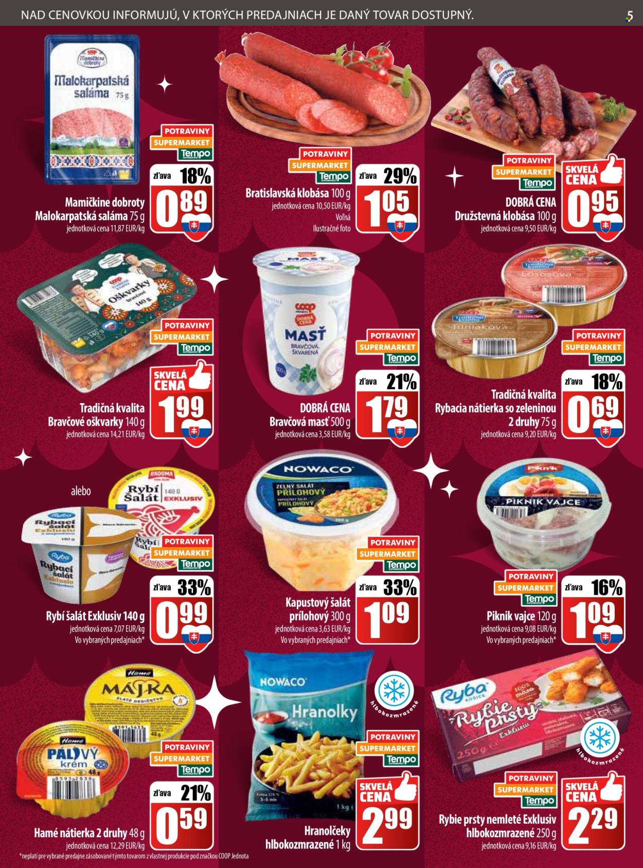 Leták COOP Jednota - 22.12.2025 - 31.12.2025. Strana 5