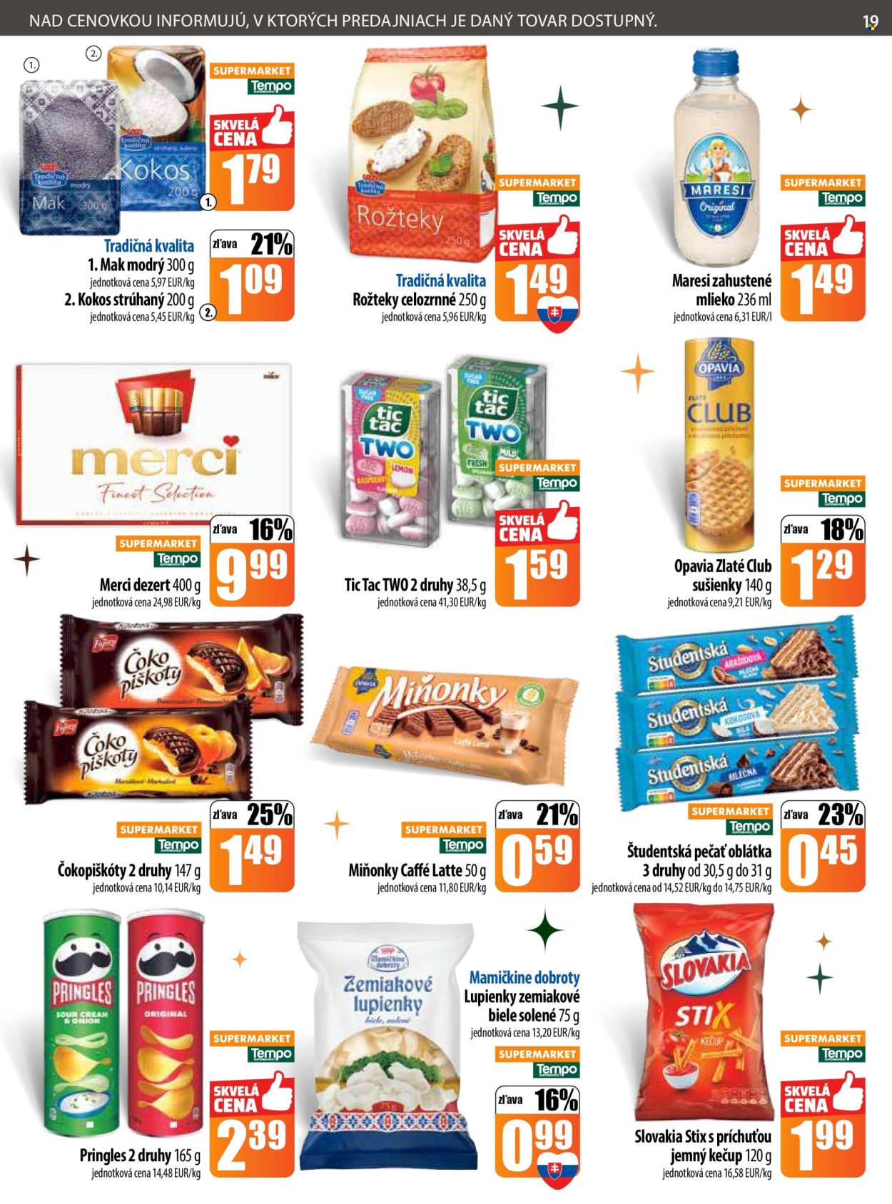 Leták COOP Jednota - 22.12.2025 - 31.12.2025. Strana 19