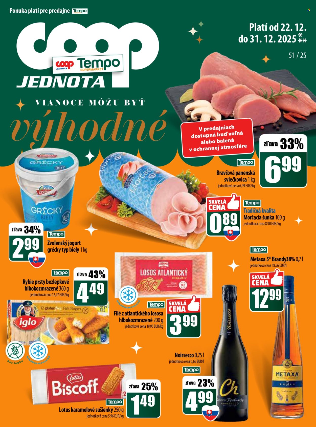 Leták COOP Jednota - 22.12.2025 - 31.12.2025. Strana 25
