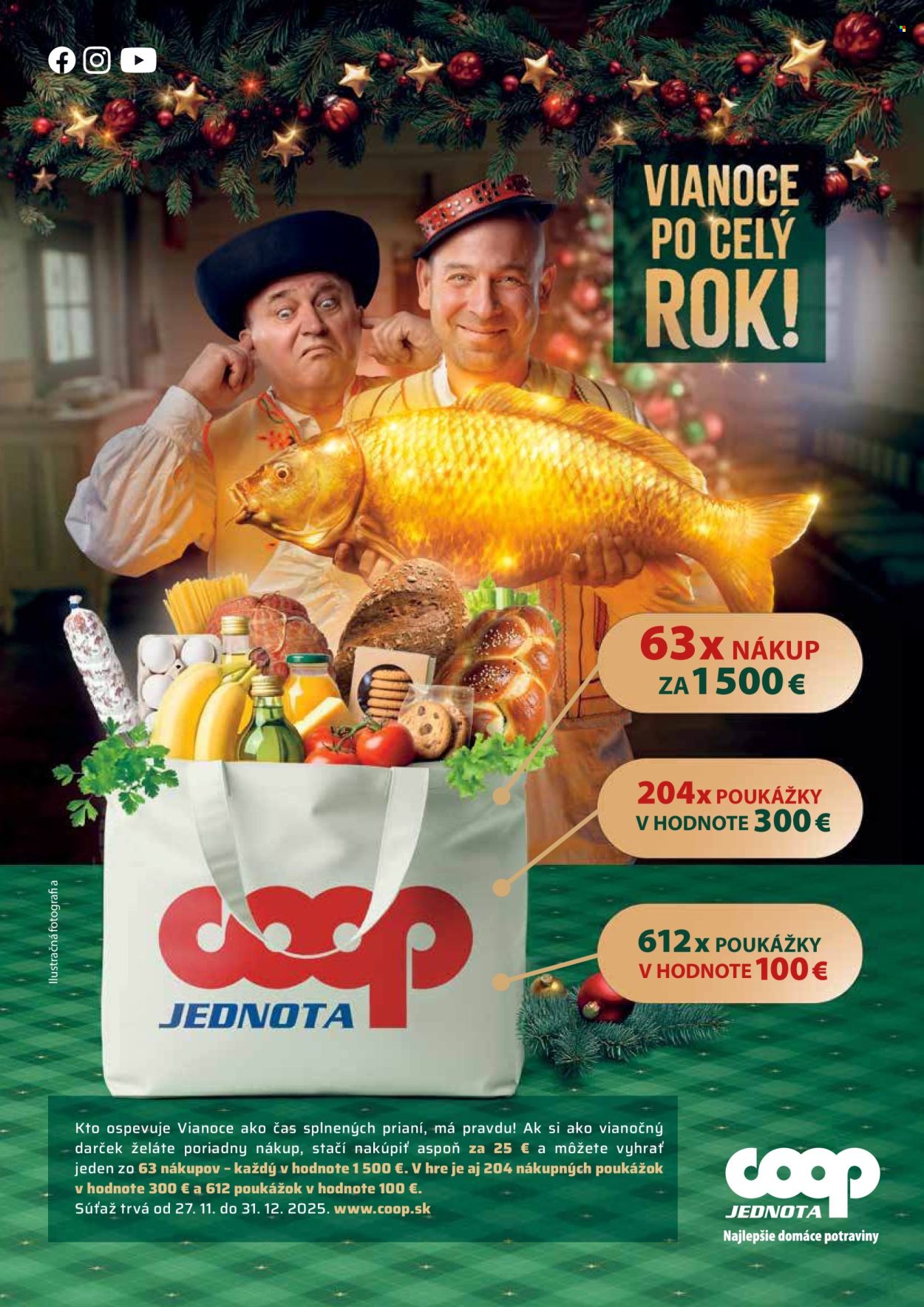 Leták COOP Jednota - 22.12.2025 - 31.12.2025. Strana 17