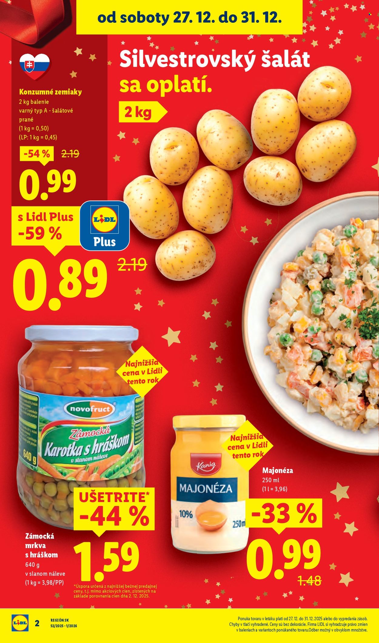 Leták Lidl - 27.12.2025 - 31.12.2025. Strana 4