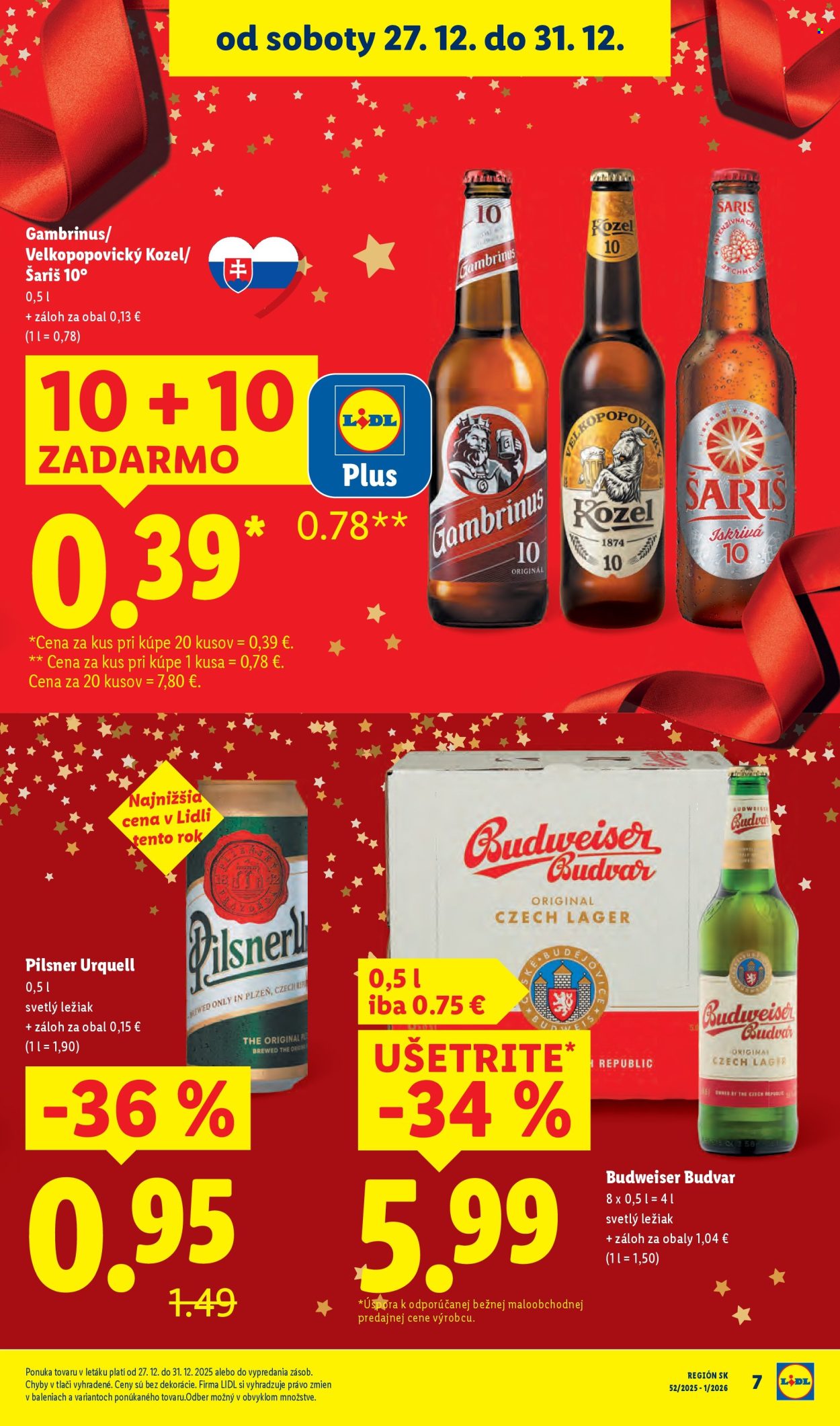 Leták Lidl - 27.12.2025 - 31.12.2025. Strana 9