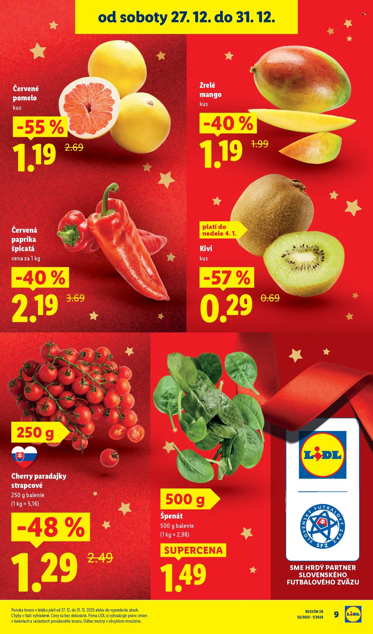 Leták Lidl - 27.12.2025 - 31.12.2025. Strana 11