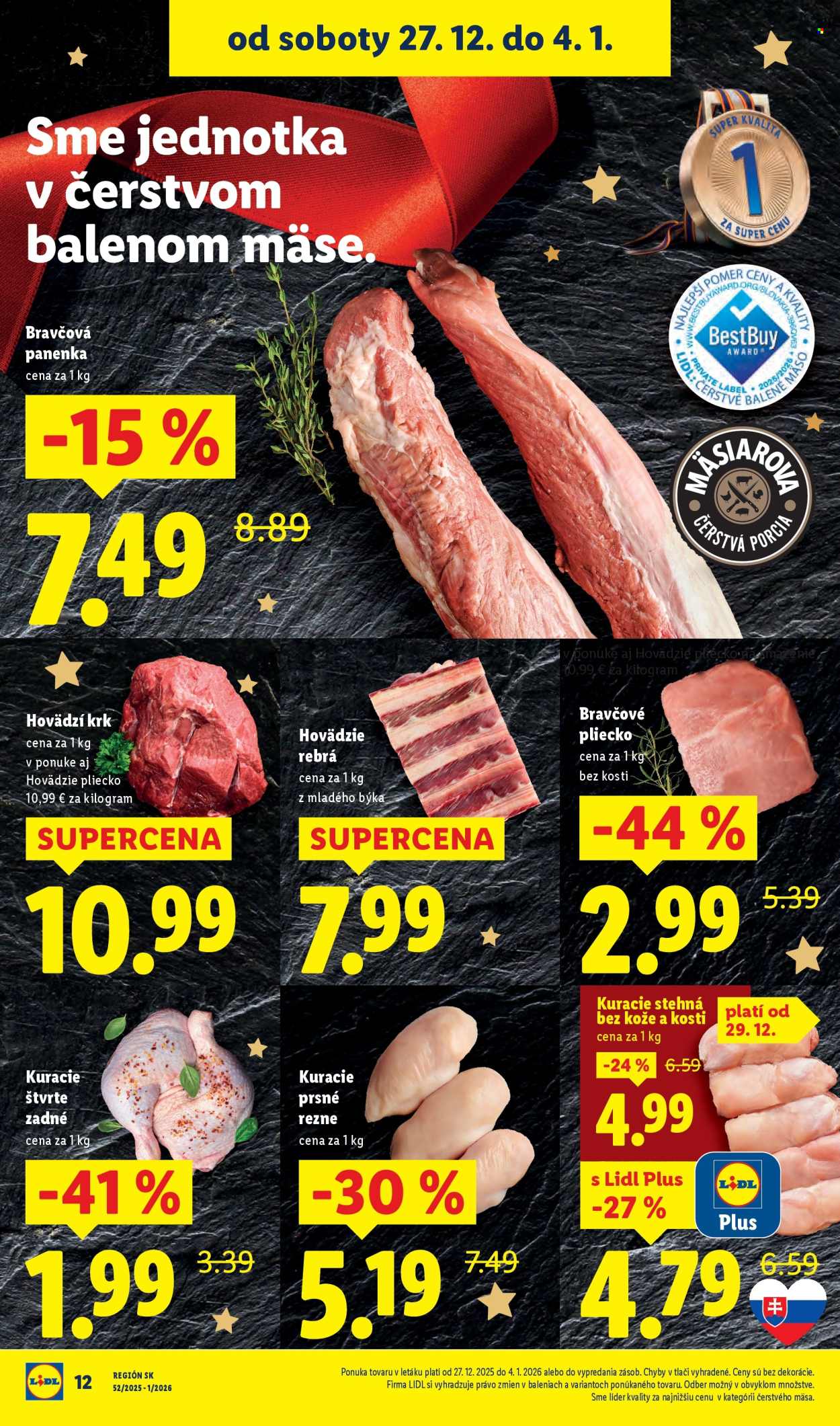 Leták Lidl - 27.12.2025 - 31.12.2025. Strana 16