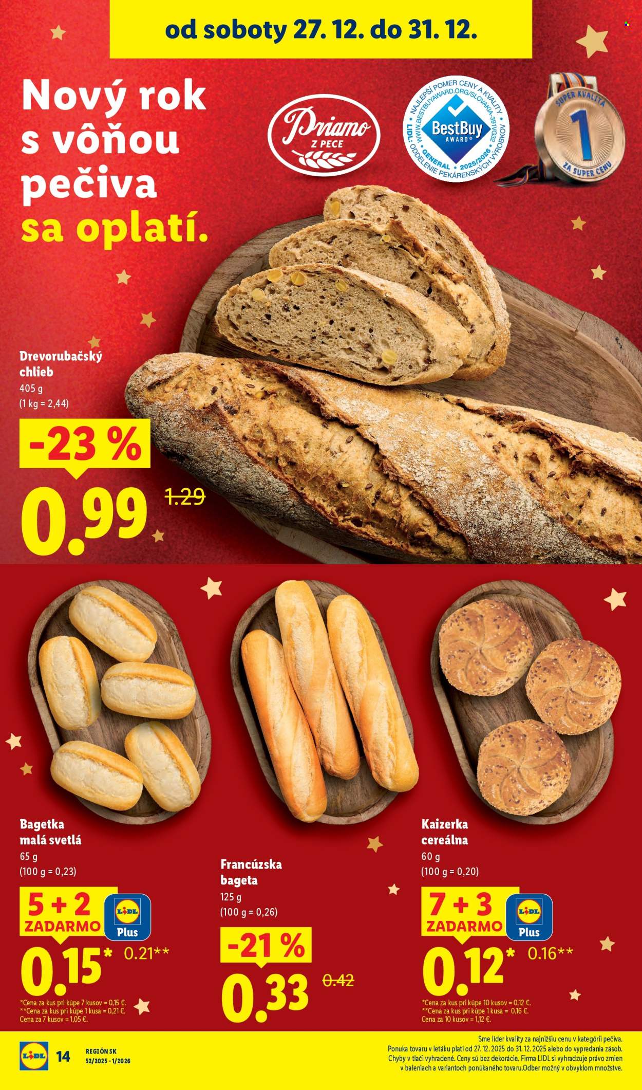 Leták Lidl - 27.12.2025 - 31.12.2025. Strana 18