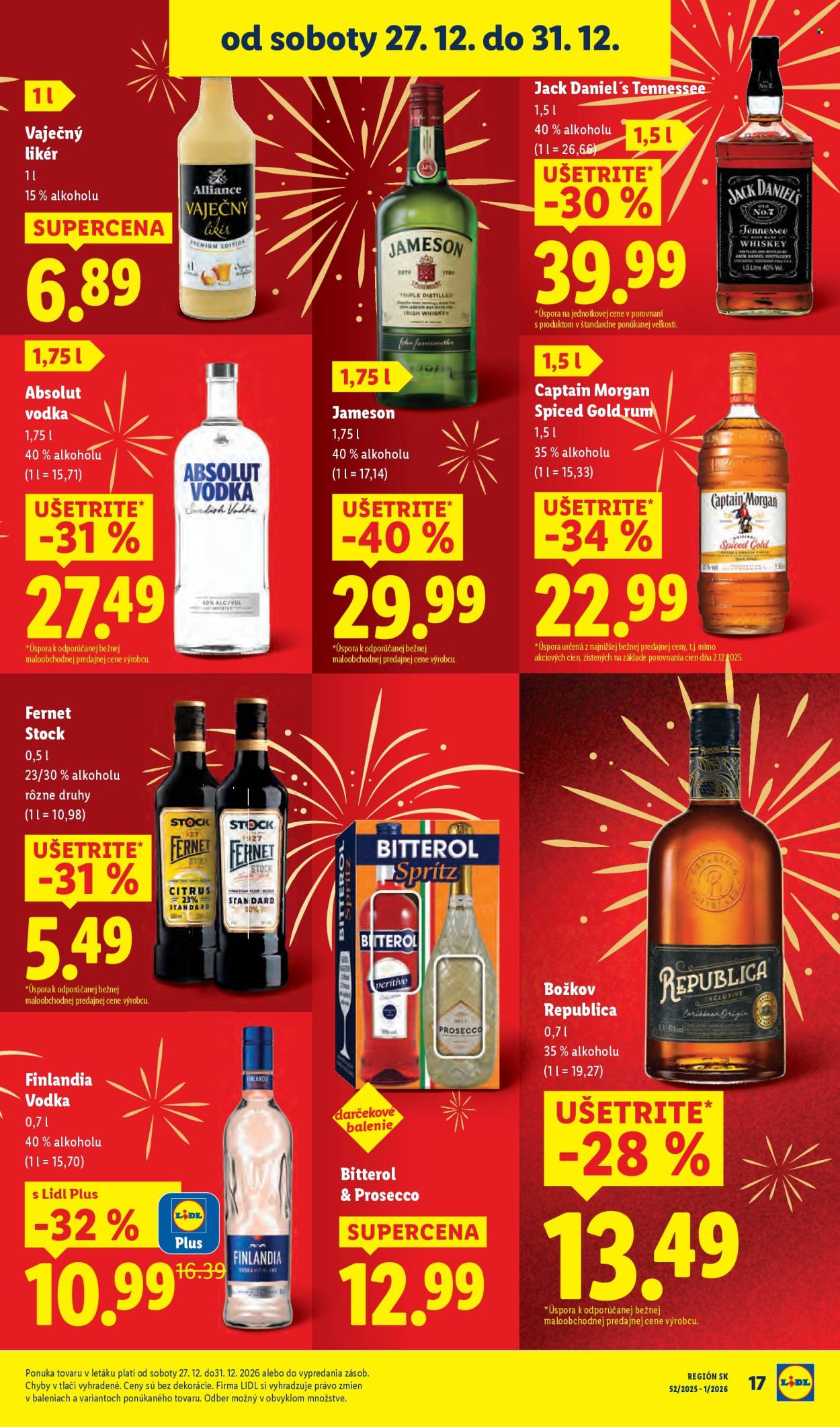 Leták Lidl - 27.12.2025 - 31.12.2025. Strana 21