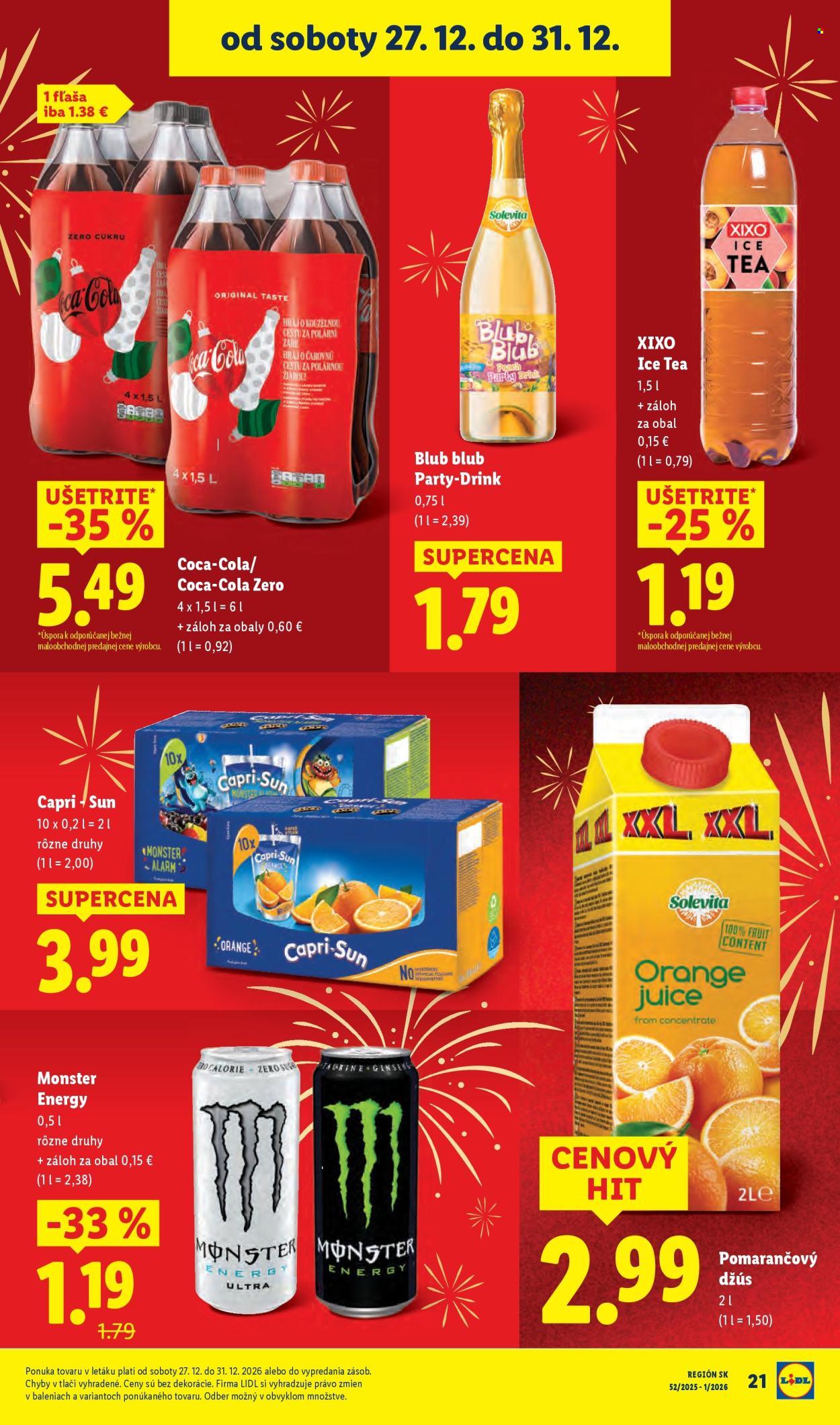 Leták Lidl - 27.12.2025 - 31.12.2025. Strana 25