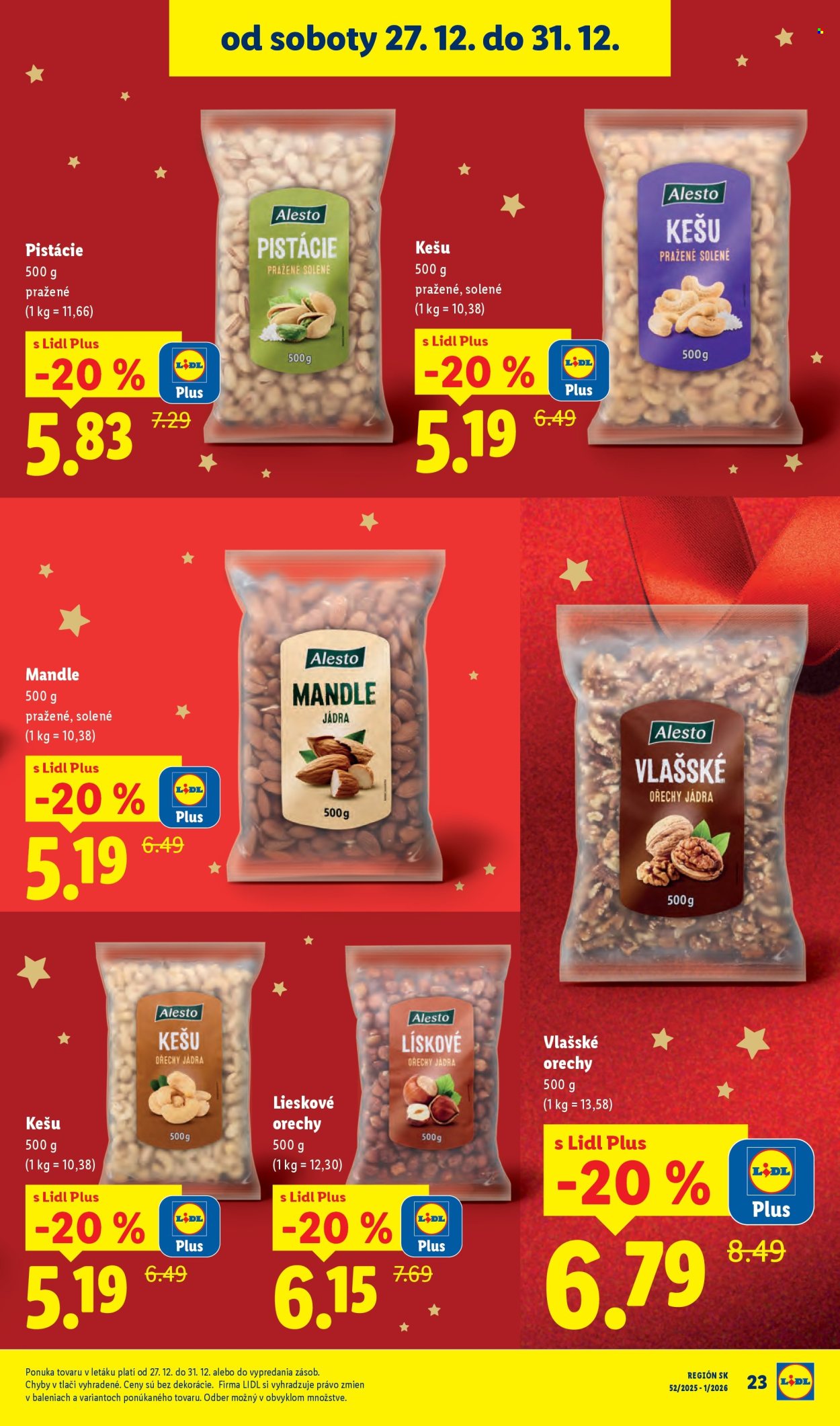Leták Lidl - 27.12.2025 - 31.12.2025. Strana 27