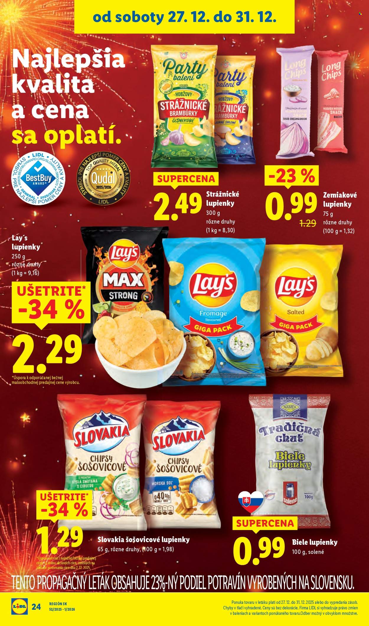 Leták Lidl - 27.12.2025 - 31.12.2025. Strana 28