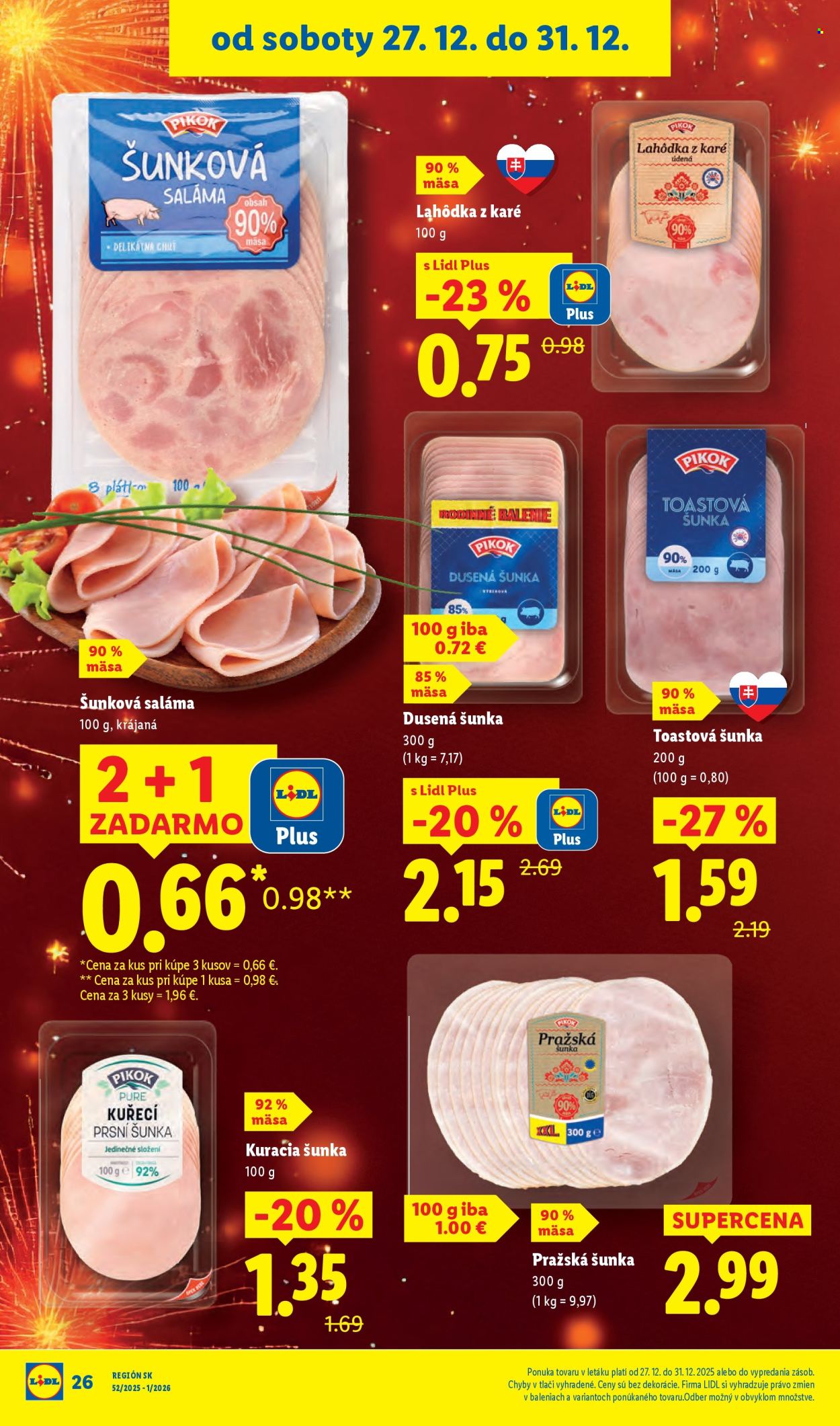 Leták Lidl - 27.12.2025 - 31.12.2025. Strana 30