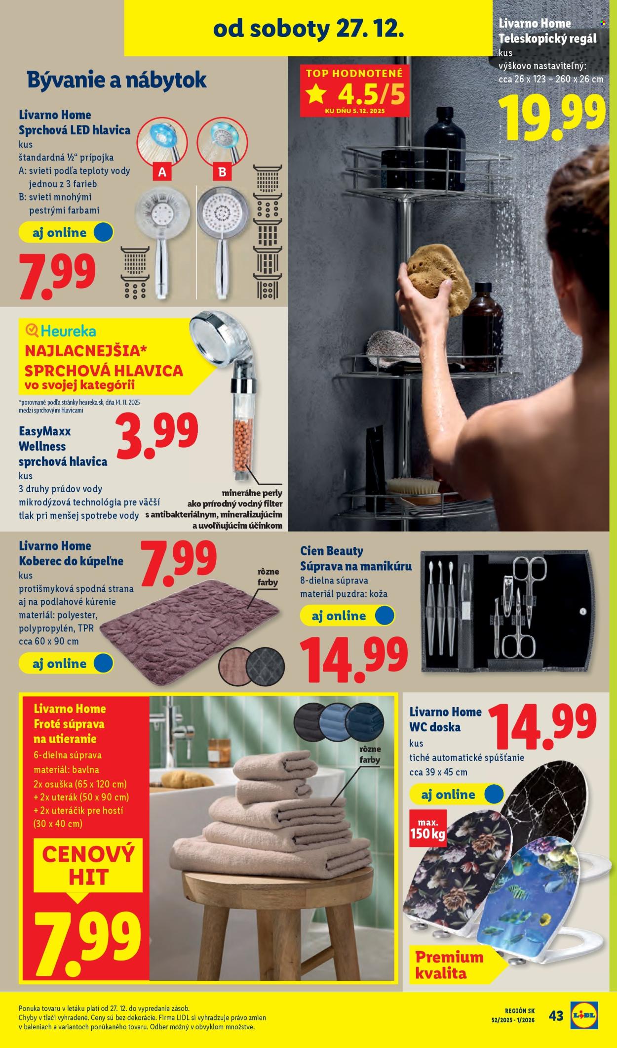 Leták Lidl - 27.12.2025 - 31.12.2025. Strana 57