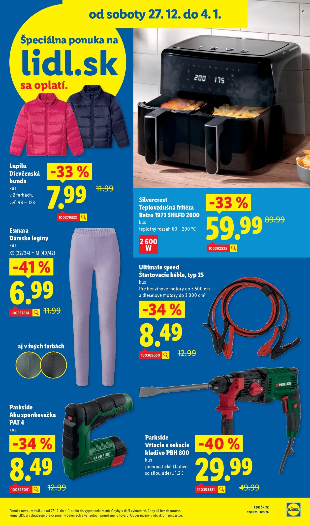 Leták Lidl - 27.12.2025 - 31.12.2025. Strana 63