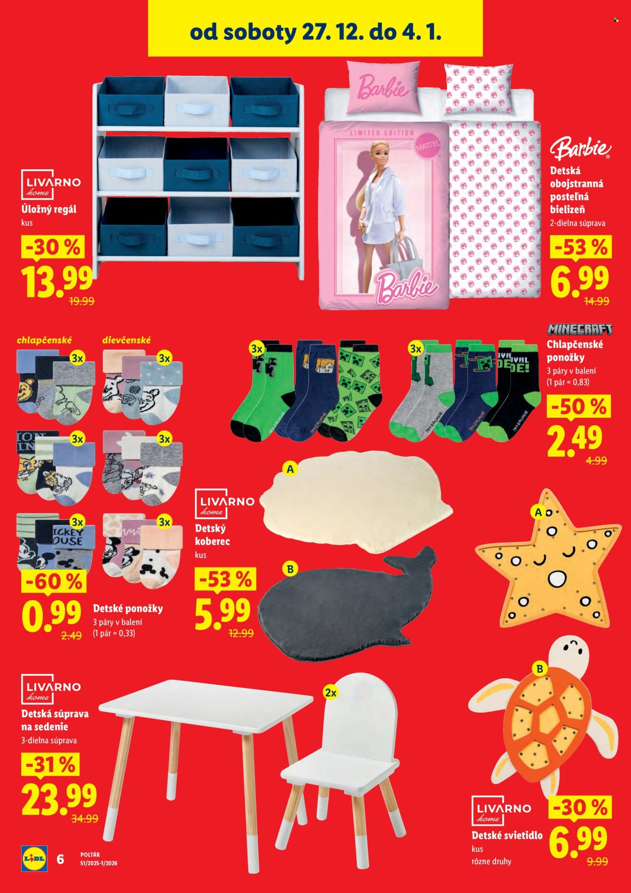 Leták Lidl - 27.12.2025 - 4.1.2026. Strana 6