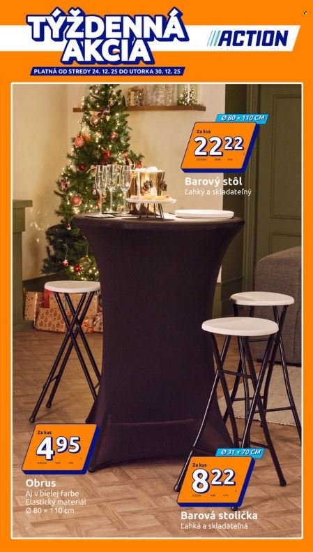Leták Action - 24.12.2025 - 30.12.2025. Strana 1
