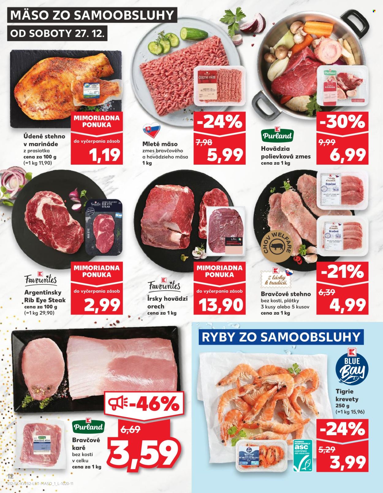 Leták Kaufland - 27.12.2025 - 31.12.2025. Strana 12