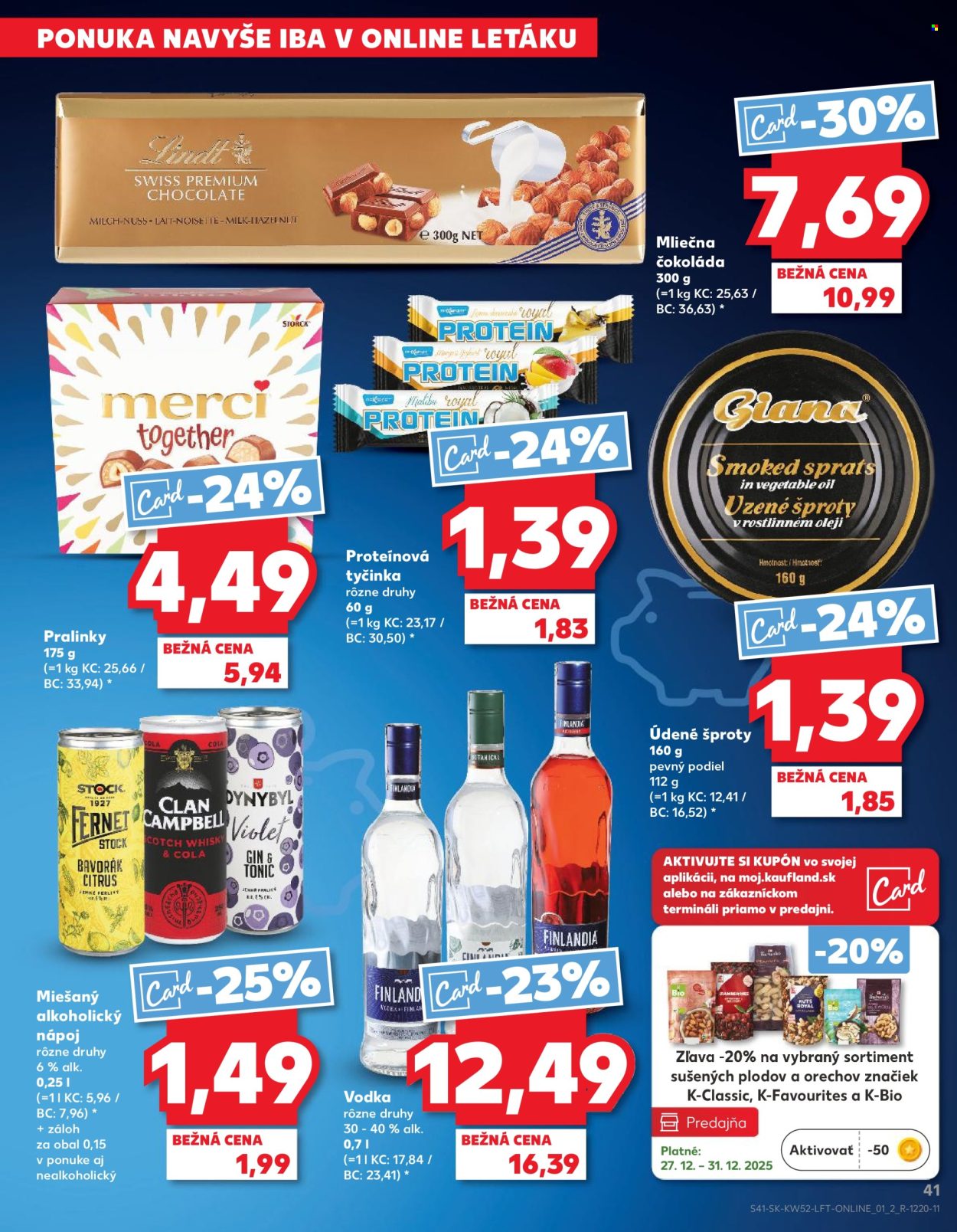 Leták Kaufland - 27.12.2025 - 31.12.2025. Strana 41