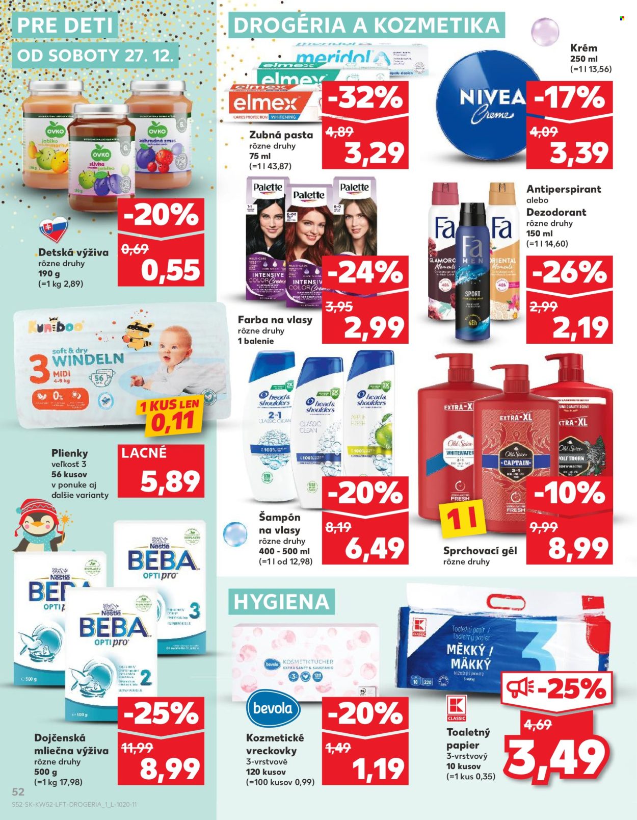 Leták Kaufland - 27.12.2025 - 31.12.2025. Strana 52