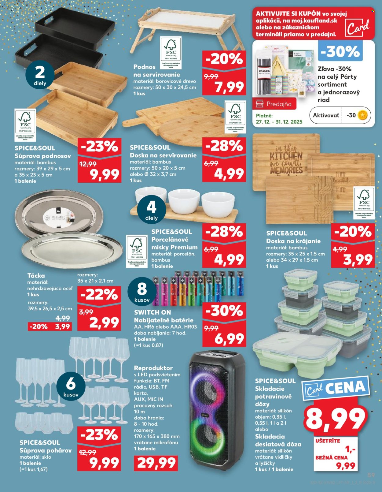 Leták Kaufland - 27.12.2025 - 31.12.2025. Strana 59
