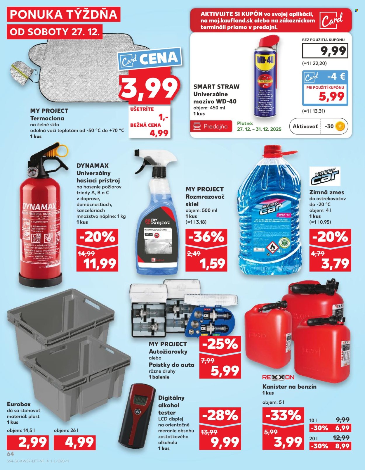Leták Kaufland - 27.12.2025 - 31.12.2025. Strana 64