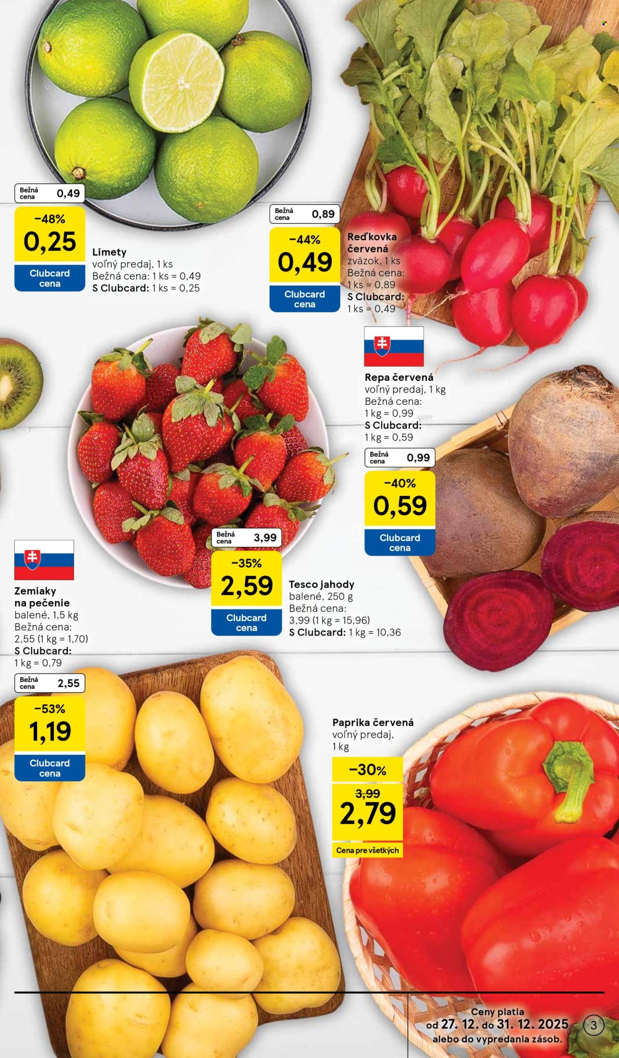Leták TESCO - 27.12.2025 - 31.12.2025. Strana 3